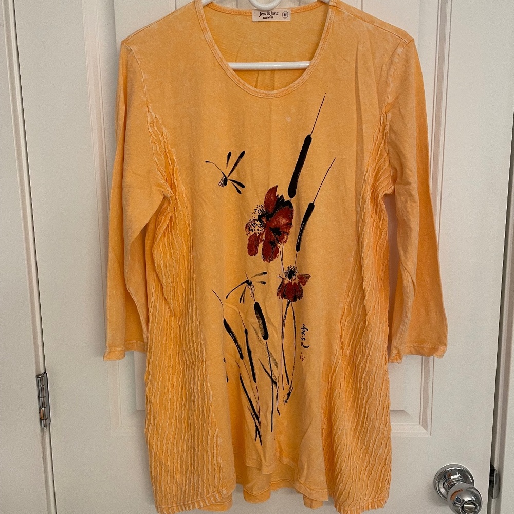 Jess And Jane Tunic Top, Size M